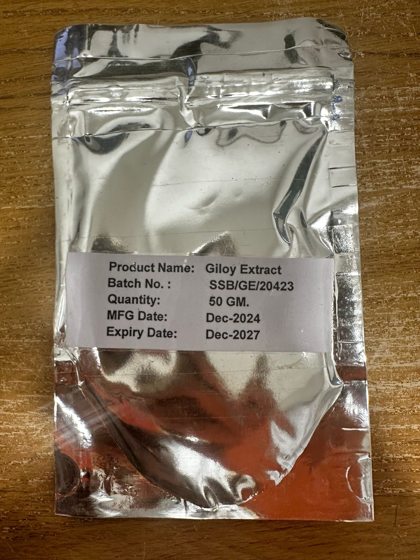 Giloy Extract Powder (Tinospora cordifolia) Powder 50g