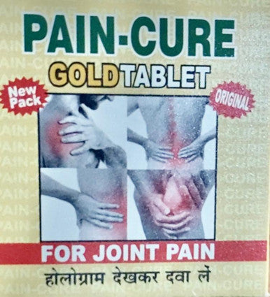 Pain Cure Gold tablets Quick and Effective in Rheumatiod, Gouty, Arthritis & Sciatica Pain