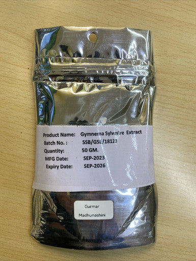 Organic Meshashringi Gurmar Extract Purified Powder 50g