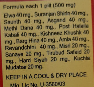 Habbe Auja 40 tablets for joint & muscular pain