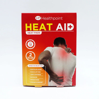 Heat Relief Self Warming Patches for Backache, Joint aches, Period pains & Cramps (2 Large Heat Patches)