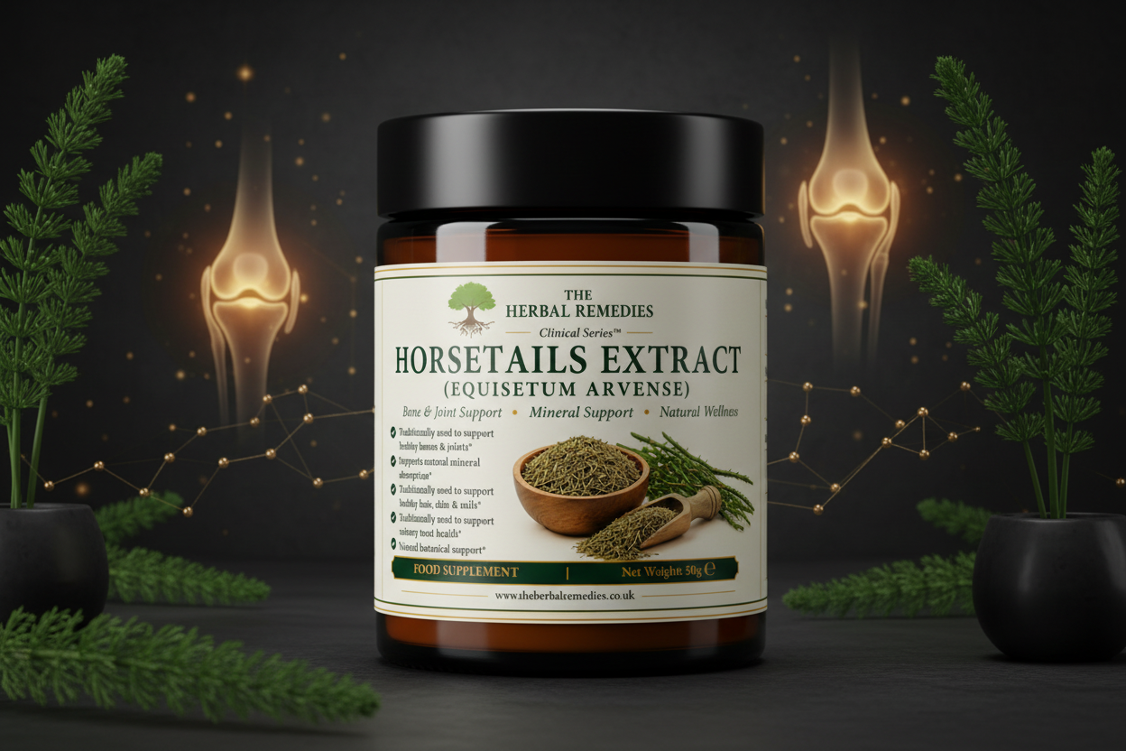 Horsetail Extract (Equisetum arvense) Traditional Botanical Support for Hair, Skin, Nails & Structural Wellness