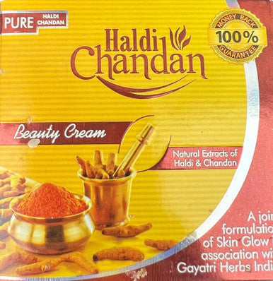 Haldi Chandan Beauty Cream 100% Original and Herbal for Skin Glow and Freshness