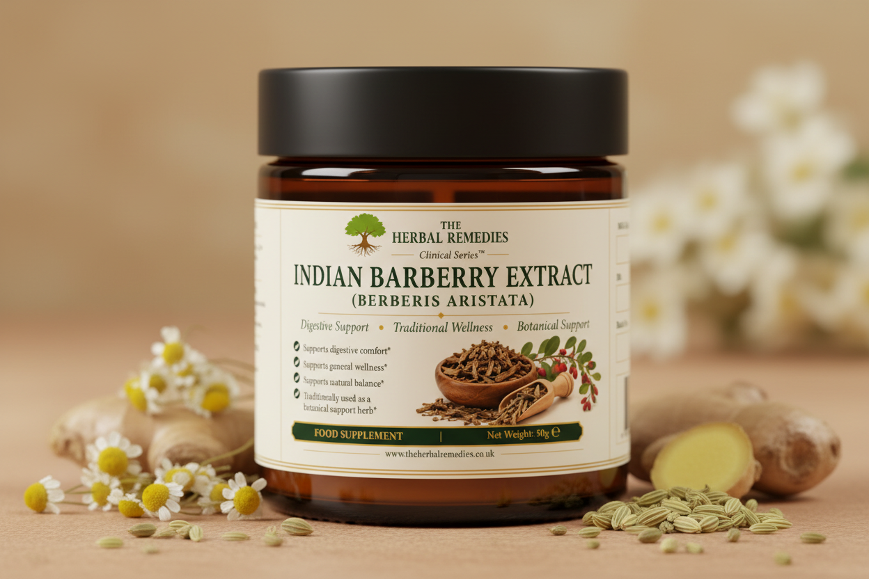 Indian Barberry Extract | Berberis aristata | Berberine-Rich Ayurvedic Botanical
