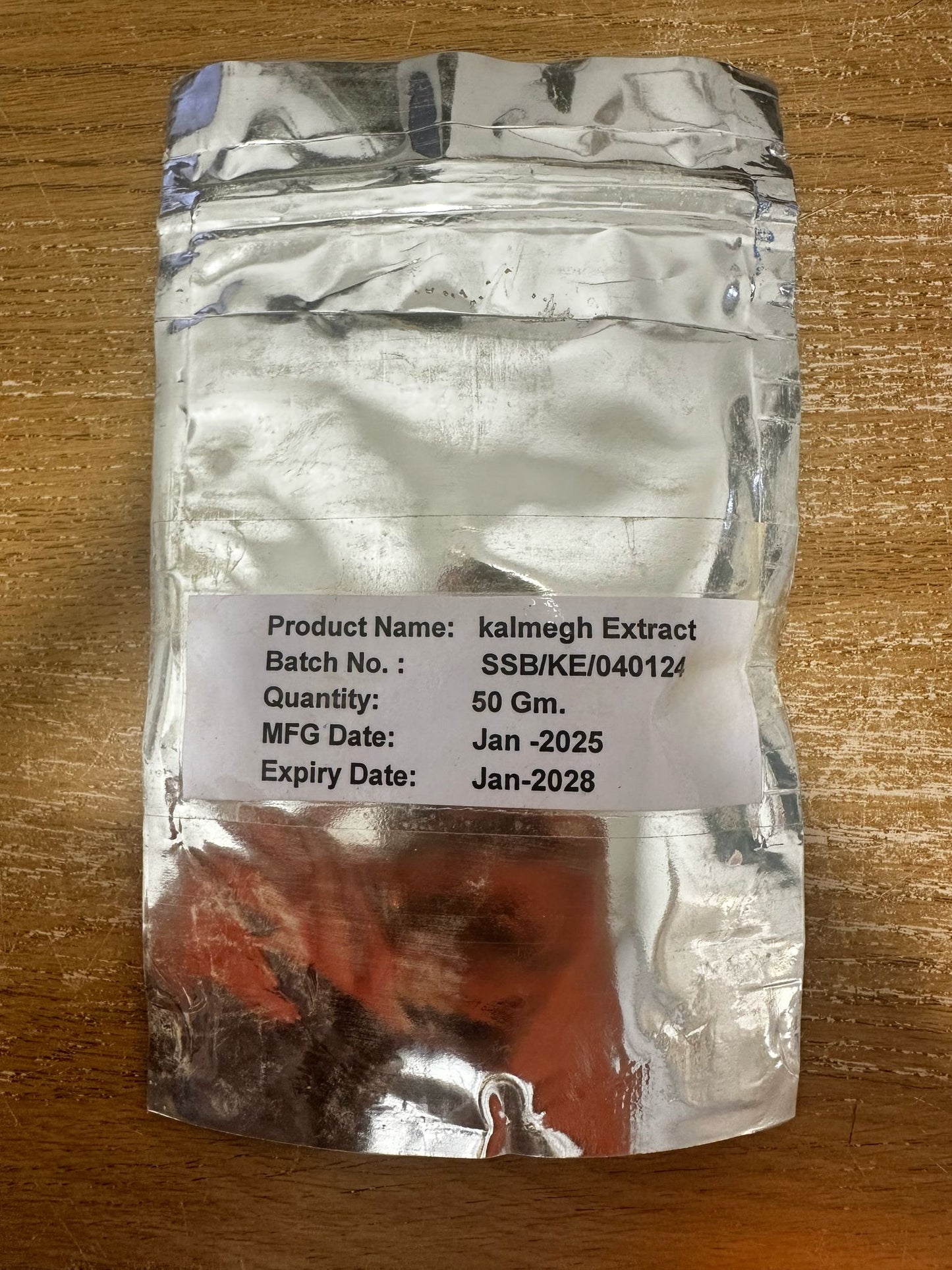 Kalmegh Extract (Andrographis paniculata)- 50g