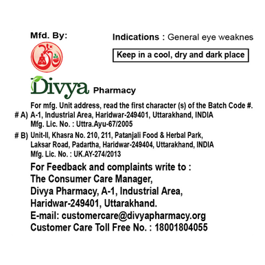 Eyegrit Gold 20 Tablets eye weakness, eye inflammation, and vision-related issues