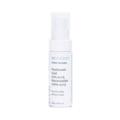 Hyaluronic Acid (2% w/v), Niacinamide (10% w/v) Active Serum 25ml