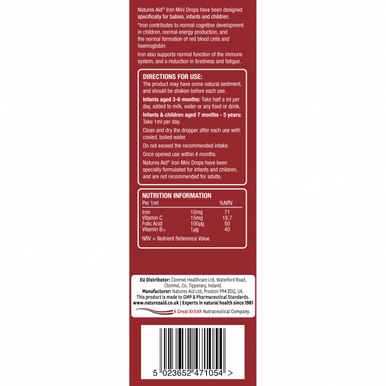 Mini Drops Iron - 50ml
