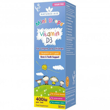 Mini Drops Vitamin D - 50ml