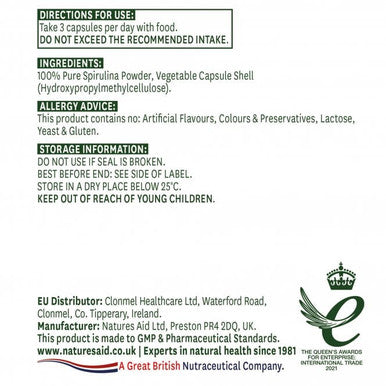 Spirulina 100mg