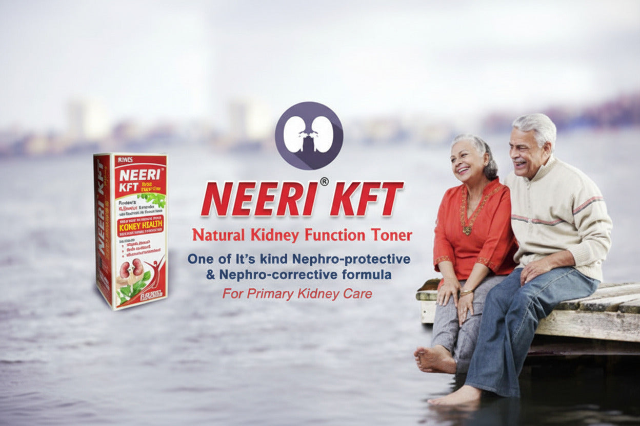 Neeri KFT Syrup 200ml A Natural Kidney Function Toner- A Saviour for CKD patients