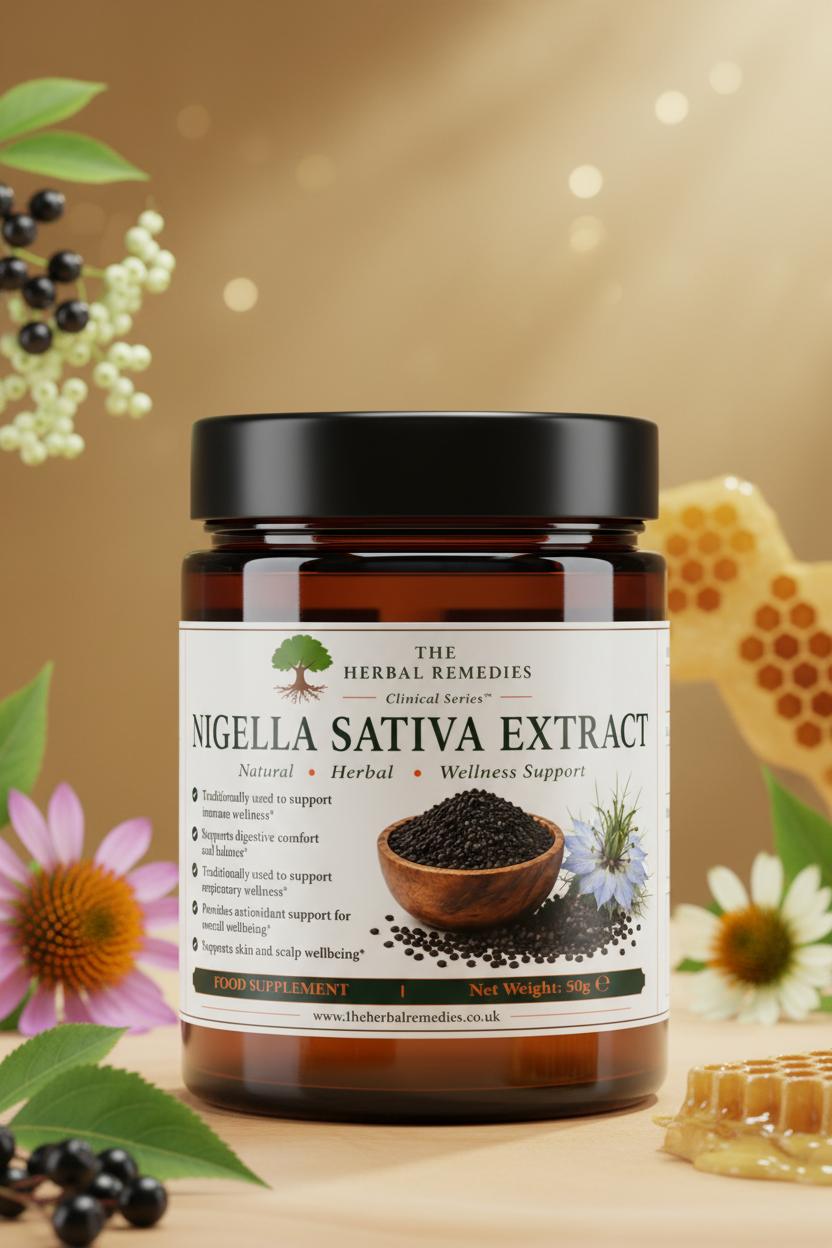 Nigella sativa Extract | Immune Support, Heart Health & Antioxidant Protection