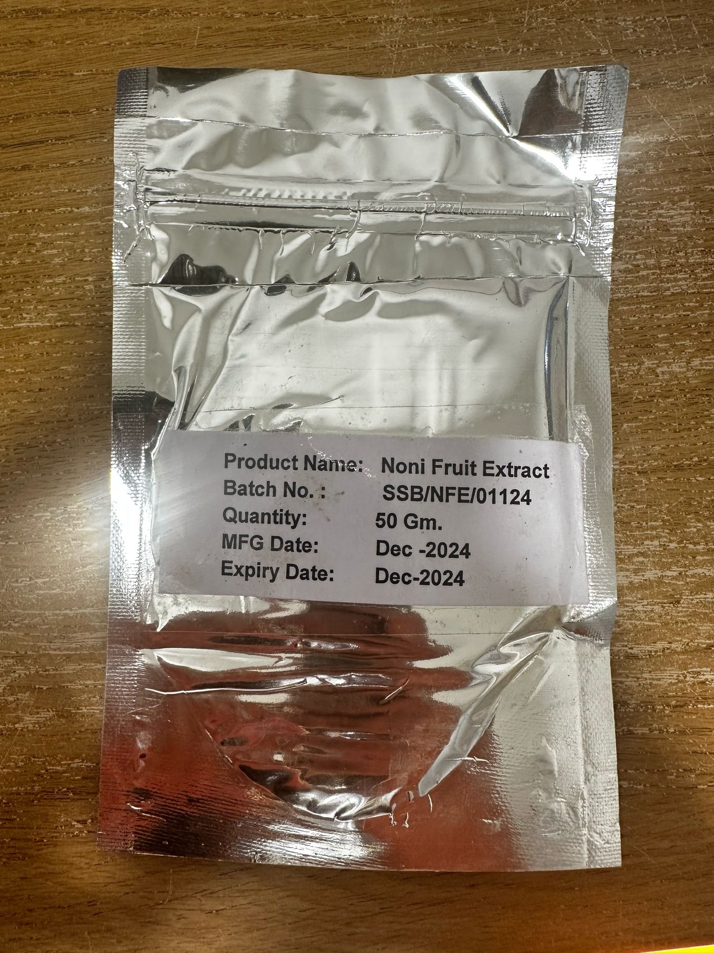 Noni Fruit Extract (Morinda citrifolia) 50g