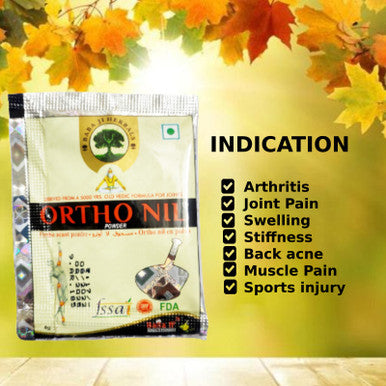 Ortho nil sachets For Joint Pain, Arthritis Muscle Pain x 14 sachets