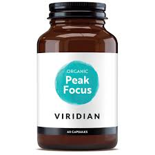Viridian Peak Focus – 60 Vegetable Capsules