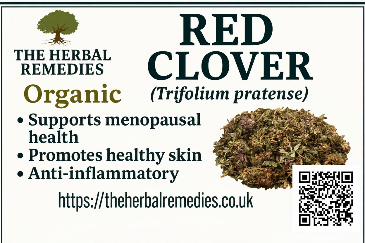 Organic Red Clover Flower – Trifolium pratense | Menopause & Hormonal Support