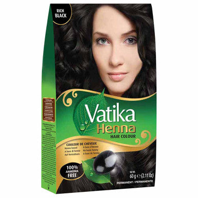 Natural  Rich Black Hair Colour vatika