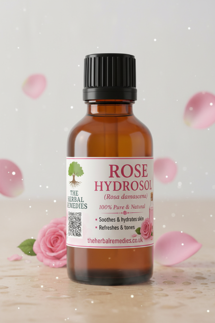 Rose Hydrosol | Pure Rose Floral Water Facial Mist & Toner