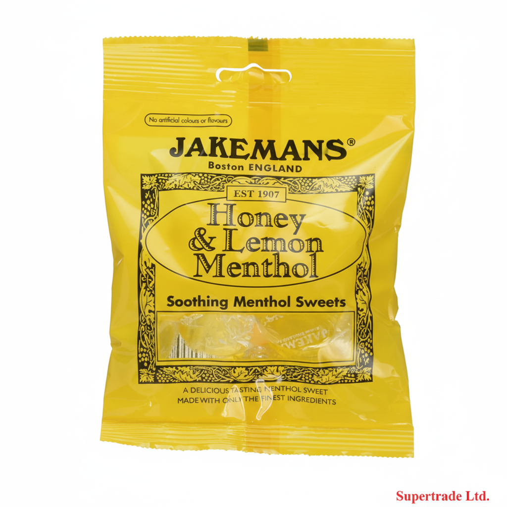 Jakemans Honey & Lemon Soothing Menthol Lozenges 73g