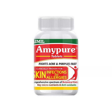 Amypure tablets for detoxifying impurities of blood 100 tablets