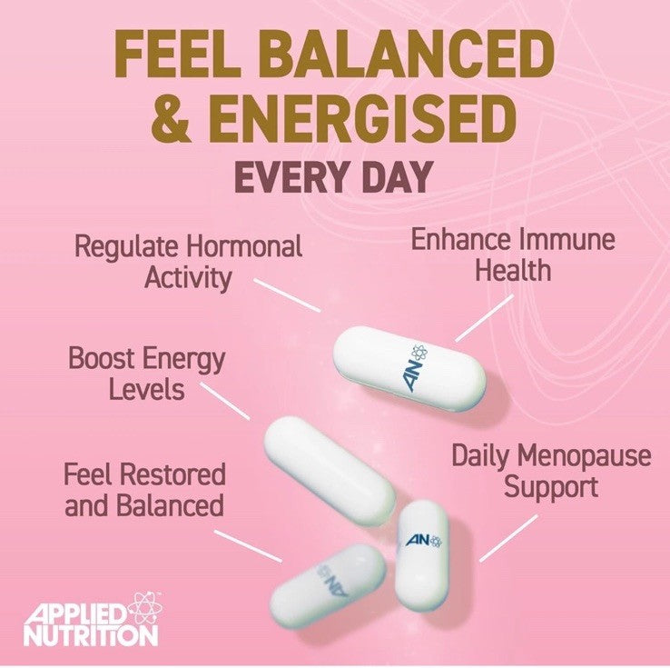 Menopause Complex Capsules (60 Capsules) regain balance, energy, and confidence during menopause