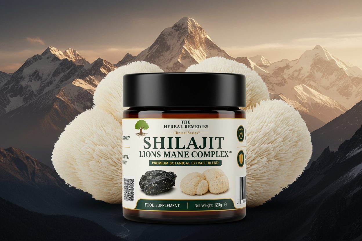 Shilajit & Lion’s Mane Complex™ | Brain, Focus & Energy Support