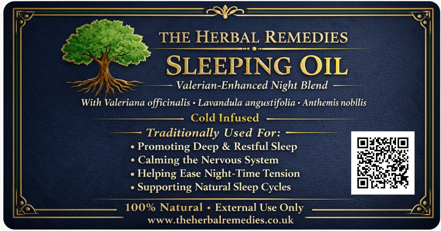 Sleeping Oil – Valerian-Enhanced Night Blend By The Herbal Remedies