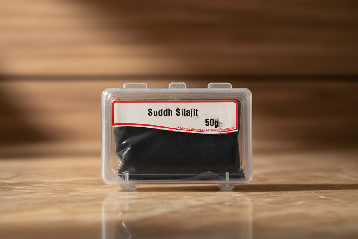 Shuddh shilajit sheelajit resin for energy & stamina 100g