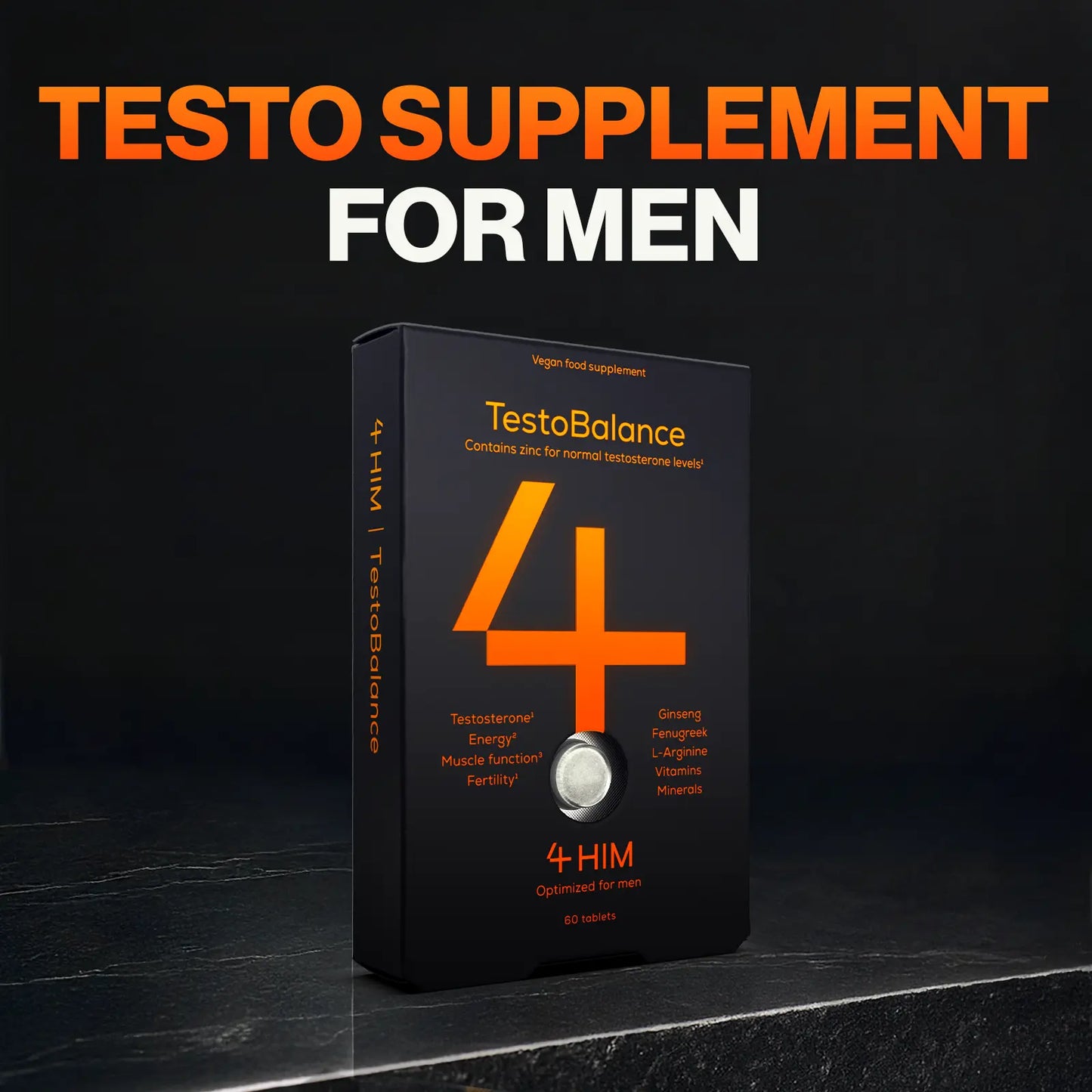 TestoBalance for testosterone in men