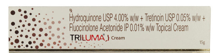 Triluma cream for the short-term moderate to severe melasma on the face