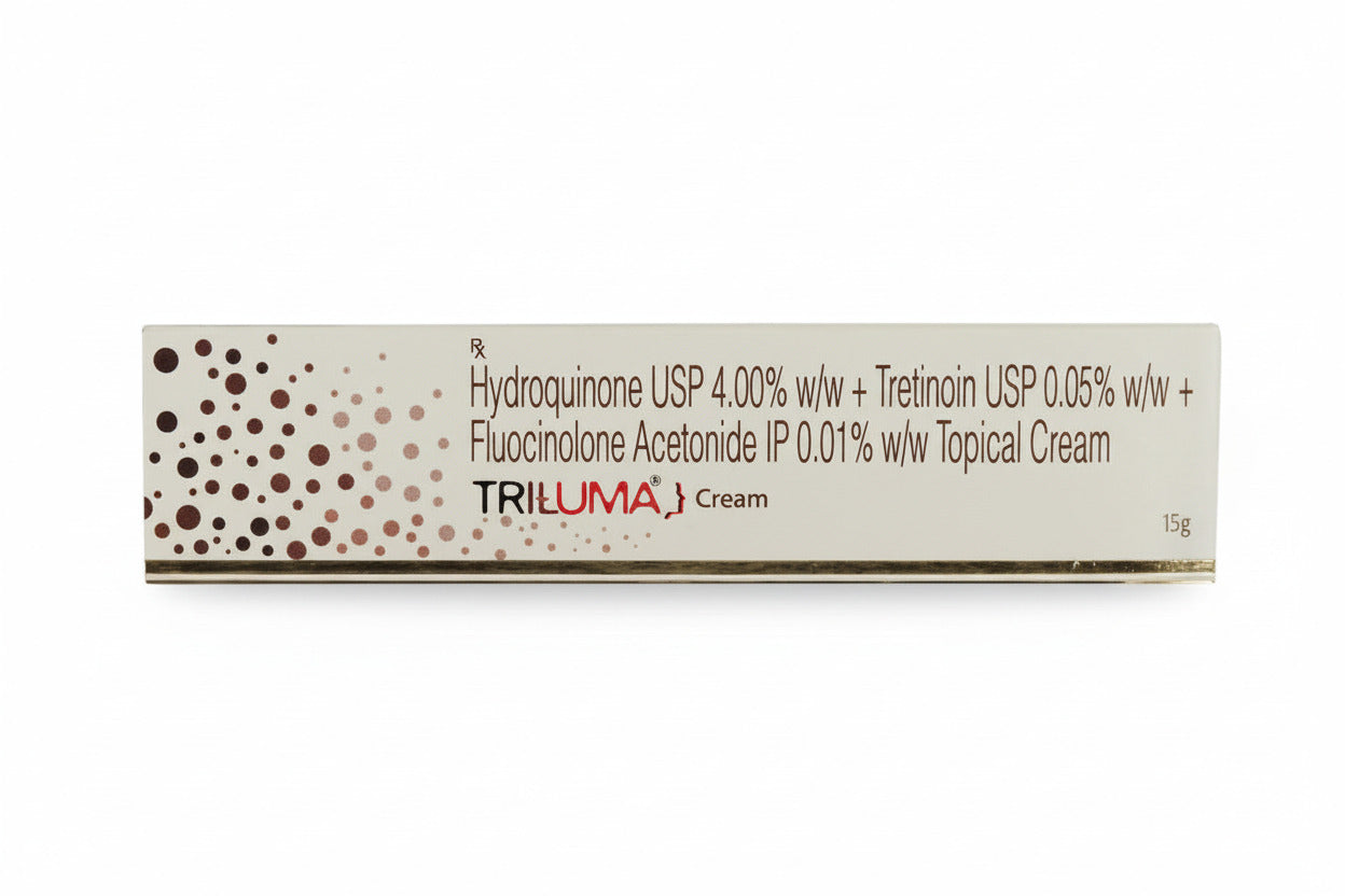 Triluma cream for the short-term moderate to severe melasma on the face