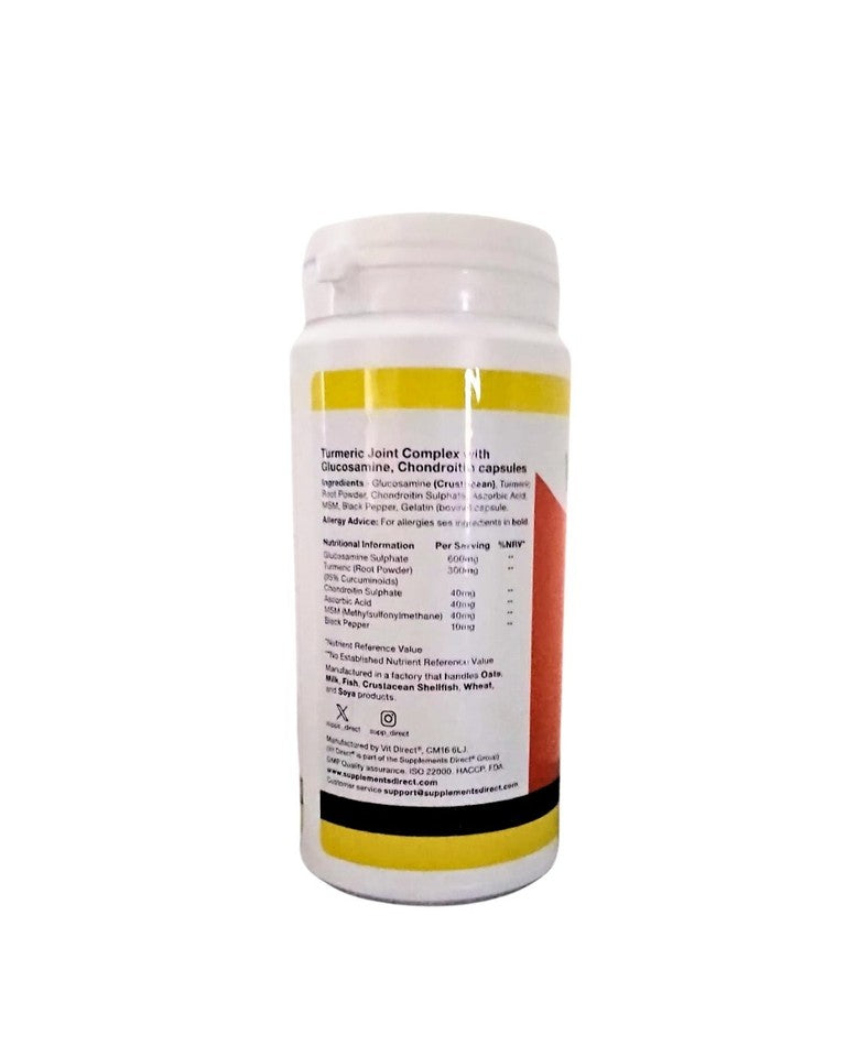 Turmeric Joint Complex Glucosamine 150 Capsules may help reduce pain and improve function in osteoarthritis