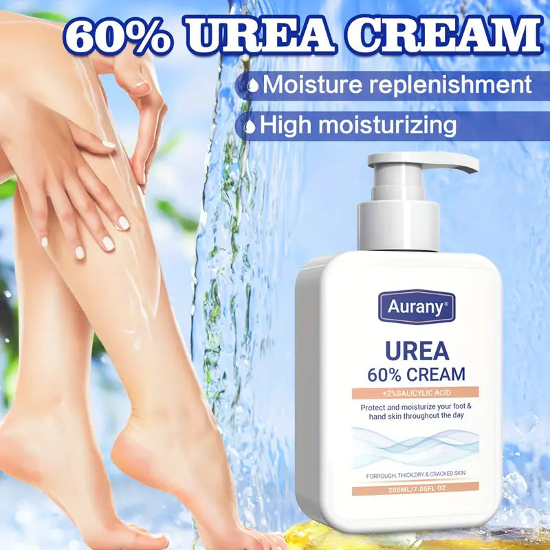 60% Urea + 2% Salicylic Acid Cream - For Thick dry and cracked skin 200ml