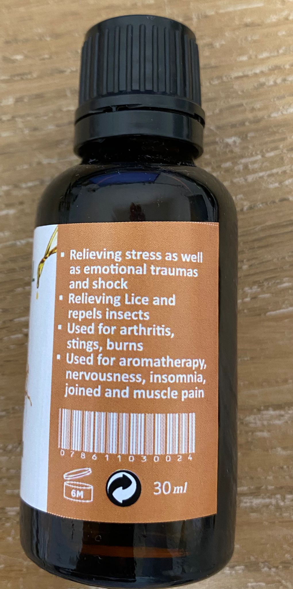 Organic Vetiver essential Oil 50ml