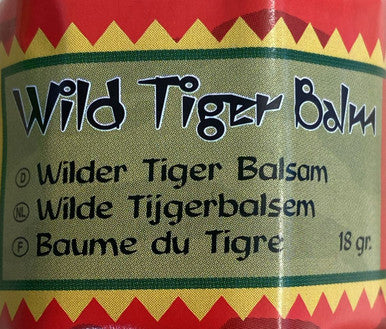 Wild Tiger balm red for fast pain relief 18g