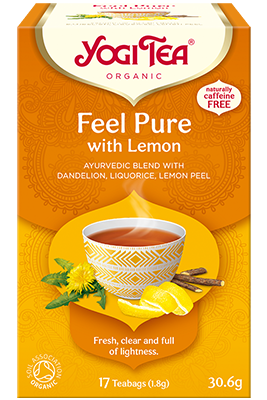 Feel Pure with Lemon Tea 17 Teabags