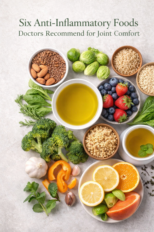 Six Anti-Inflammatory Foods Doctors Recommend for Joint Comfort