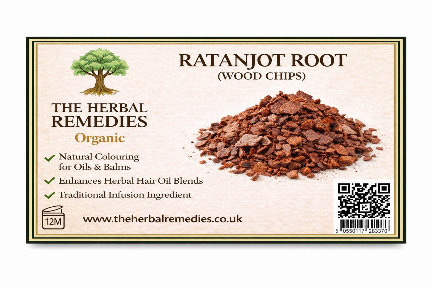 Ratanjot Root (Wood Chips)