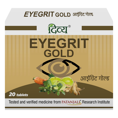 Eyegrit Gold 20 Tablets eye weakness, eye inflammation, and vision-related issues