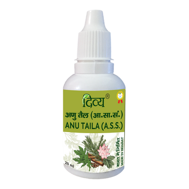 Anu Taila (Anu Thailam) Nasal Oil – Ayurvedic Herbal Oil – 20 ml foa nasya therapy