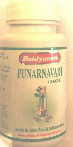 Punarnavadi Guggulu  for Joints Pain & Inflammations  baidyanath 80 tablets