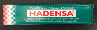 Hadensa ointment  Chronic Constipation Bleeding Piles Haemorrhoids Fistula 20g