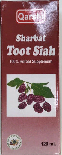 Toot Siyah Sharbat Sore Throat Tongue Pharynx Larynx Tonsillitis 120ml