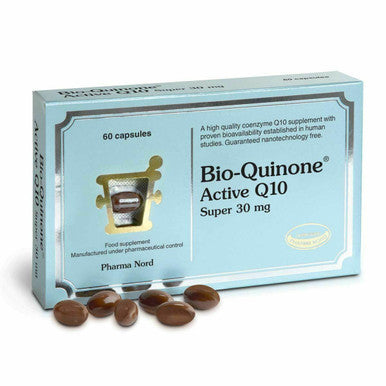 Bio Quinone active Q10 super 30mg Capsules Pharma Nord food supplement 60 capsul