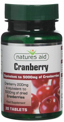 CRANBERRY 200mg (5000mg equivalent of cranberries ) helps in kidney stone