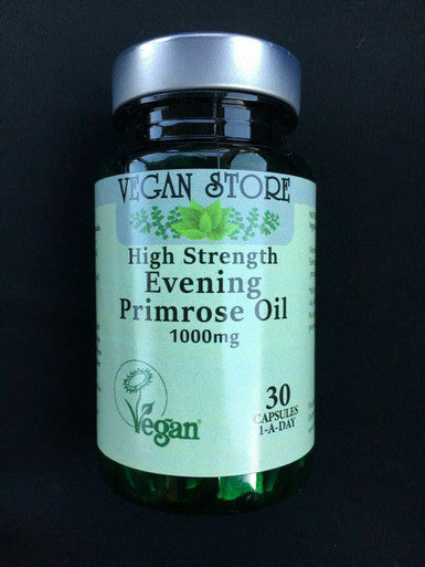 High Strength Evening Primrose Oil Capsules 1000mg 30 Capsules Vegan store