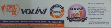 Volini Pain Relief Gel 100gm