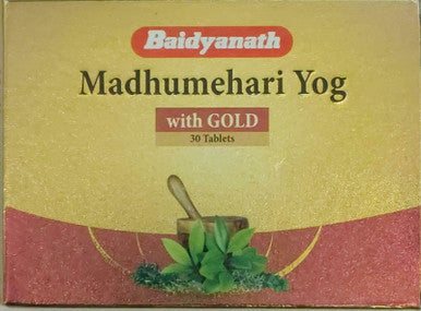 Madhumehari Yog with Gold herbal supplement 30tab