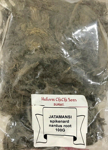 Organic spikenard, nardus root, jatamansi , BALCHAR whole root  100g