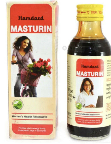 Masturin menstrual irregularity, regulate menstrual cycle herbal hamdard  100ml